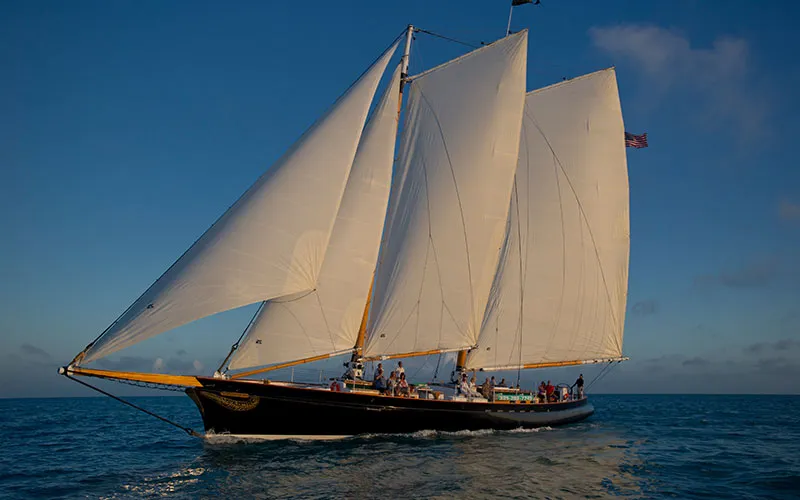 Sailing in Schooner Wharf aboard Schooner America 2.0 | Classic
