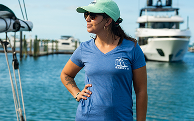 Schooner America 2.0 Women's T-shirt